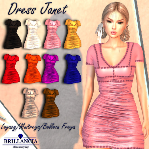 BRILLANCIA- DRESS JANET FULL PACK