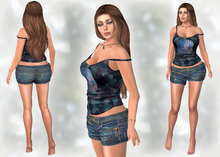 *Heart* - Top & Shorts