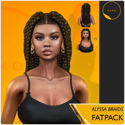 CAMO - Alyssa Braids - FATPACK