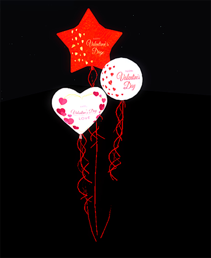 Valentine's balloons