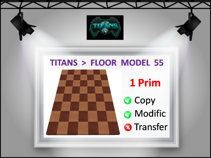 TITANS  >  FLOOR MODEL 55