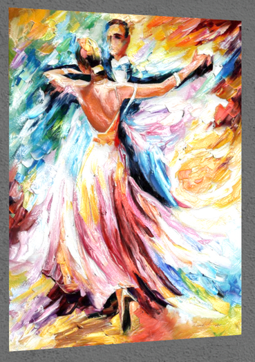 Canvas waltz1 3D materials enabled