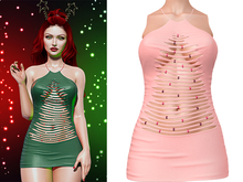 Aspen Ripped Dress [Champagne Pink] - Maitreya (+Petite) • Legacy