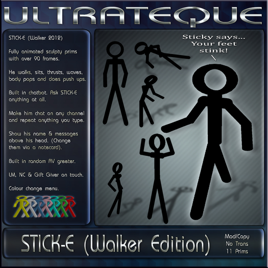 Second Life Marketplace - STICK-E