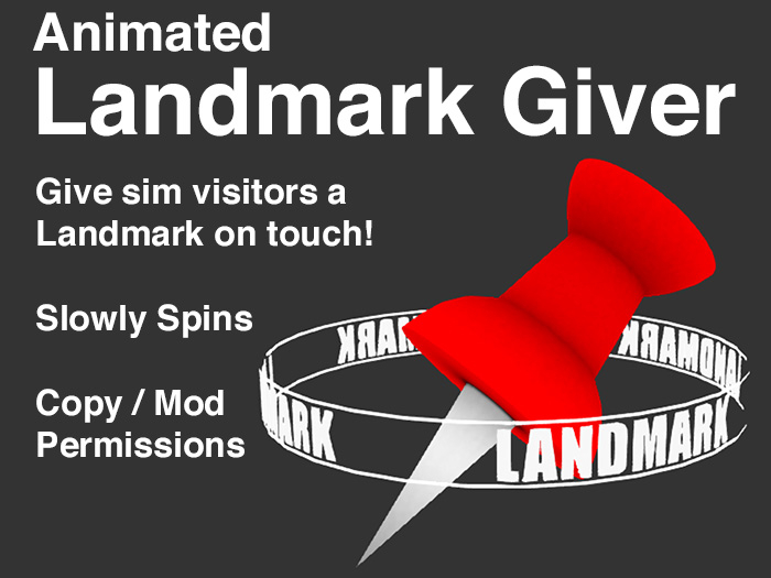 Animated Landmark Giver
