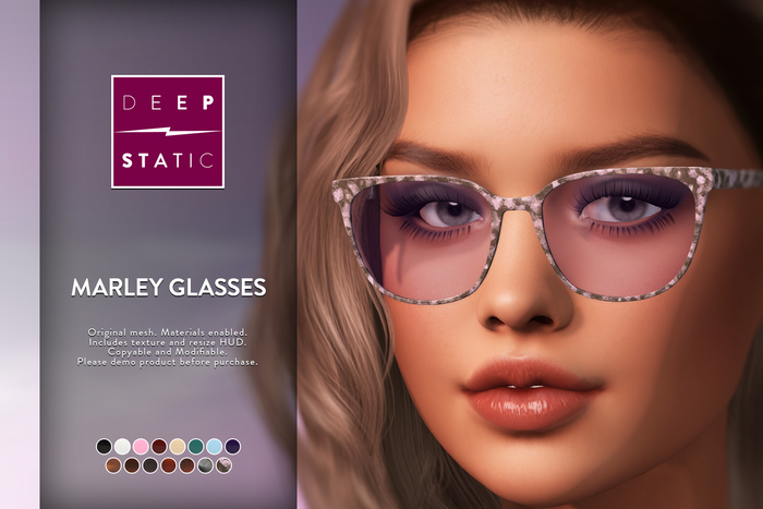 Marley Glasses by DEEP STATIC