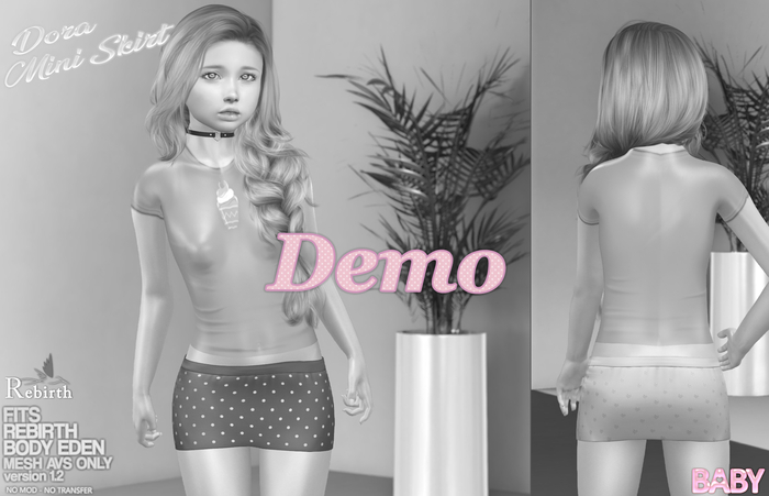 DEMO :*BABY*: {REBIRTH} Dora - Miniskirt