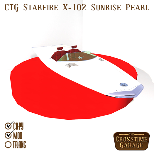CTG X-102 Starfire - Sunrise Pearl 