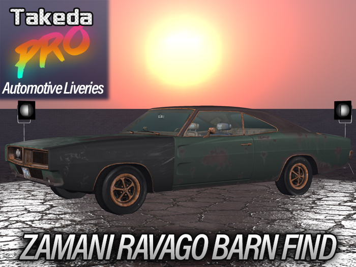 Takeda PRO Auto Livery - ZAMANI Ravago Barn Find