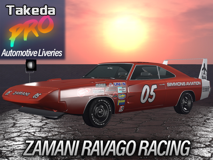 Takeda PRO Auto Livery - ZAMANI Ravago Racing