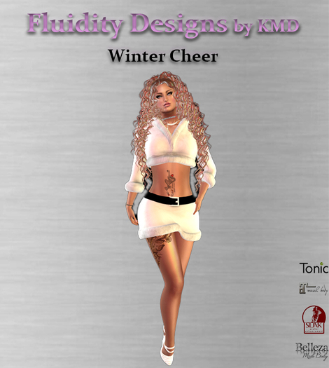Winter Cheer Outfit - White