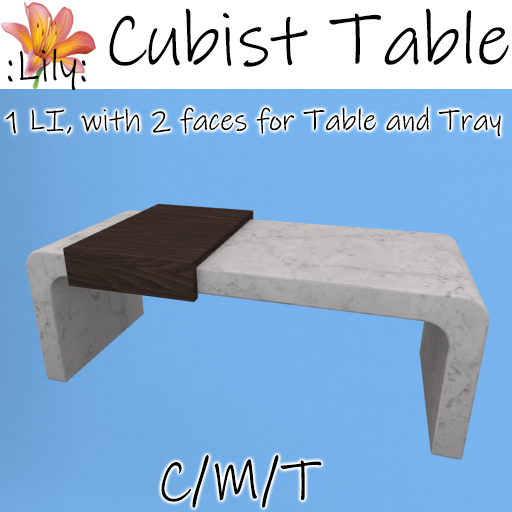 :LILY: Cubist Table