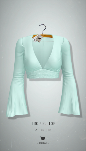 -Pixicat- Tropic Top (Mint)