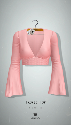-Pixicat- Tropic Top (Pink)