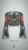 -Pixicat- Tropic Top (PatternTropic)