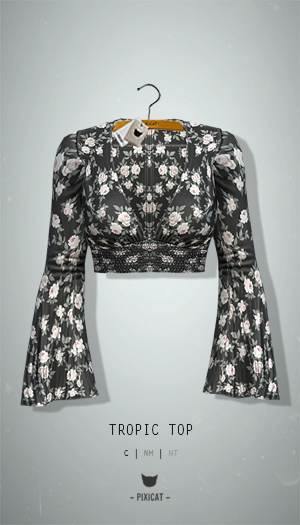 -Pixicat- Tropic Top (Rose)