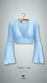 -Pixicat- Tropic Top (LightBlue)