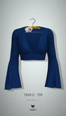 -Pixicat- Tropic Top (BlueDark)