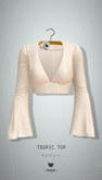 -Pixicat- Tropic Top (Cream)