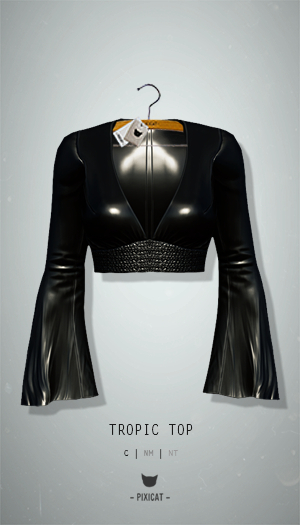 -Pixicat- Tropic Top (Latex)