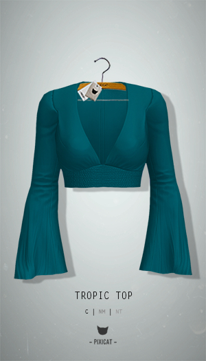 -Pixicat- Tropic Top (Green)