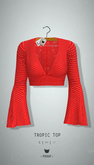 -Pixicat- Tropic Top (DotsRed)