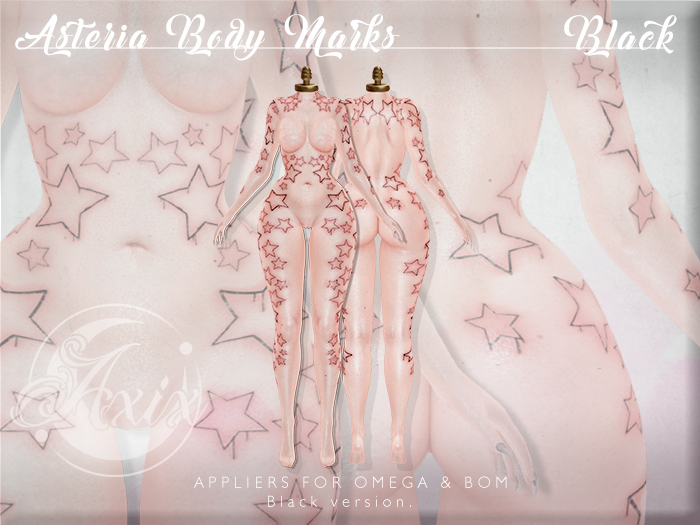 ::Axix:: Asteria Body Marks [Black]