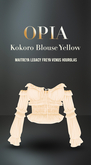 OPIA Kokoro Blouse Yellow