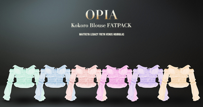OPIA Kokoro Blouse FATPACK 