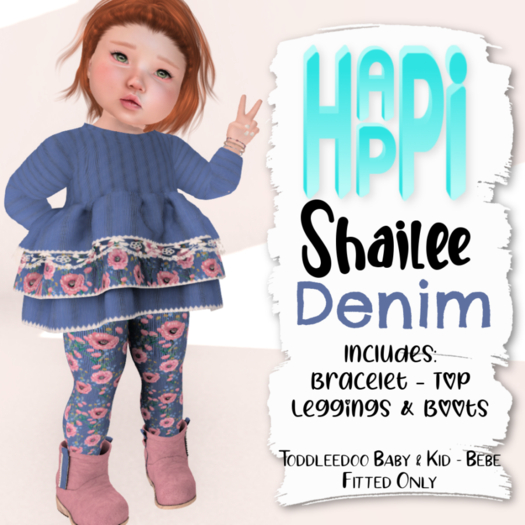 HB  Shailee Denim- (ADD)