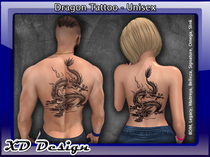 XD Tattoo Dragon
