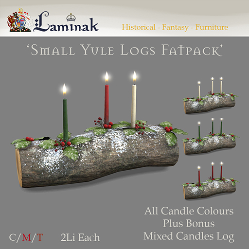 Laminak - Small Yule Logs - Fatpack