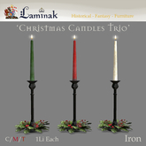 Laminak - Christmas Candle 1 - Iron - Fatpack