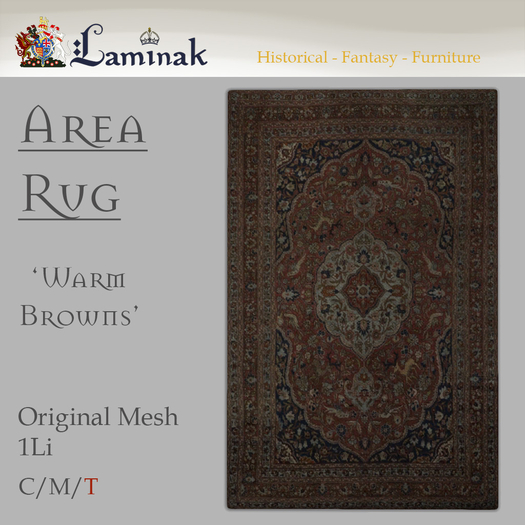 Laminak - Warm Browns - Area Rug
