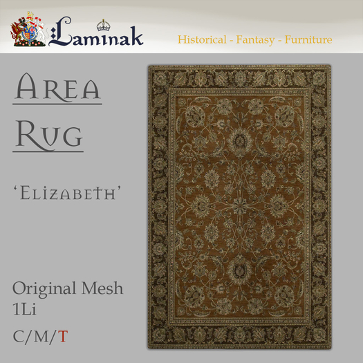 Laminak - Queen Elizabeth Area Rug