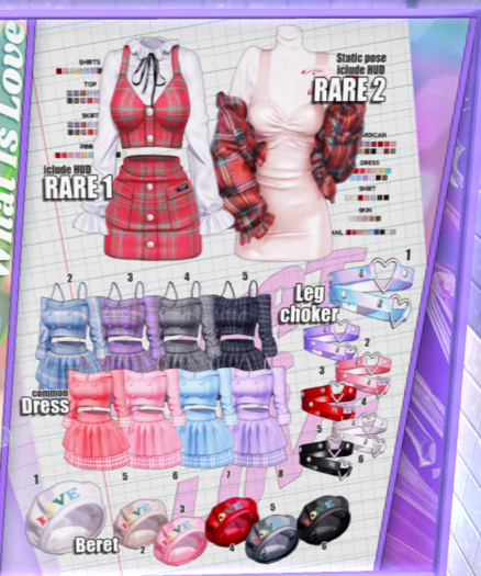 [V.C.LAB] What Is Love GACHA RARE 2