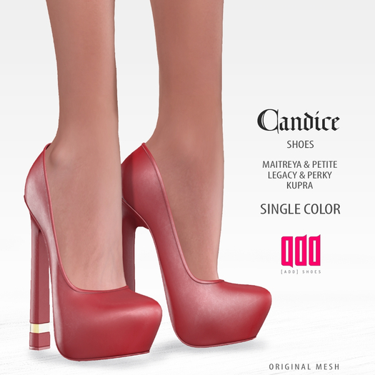 [ADD] Candice Shoes - Red02