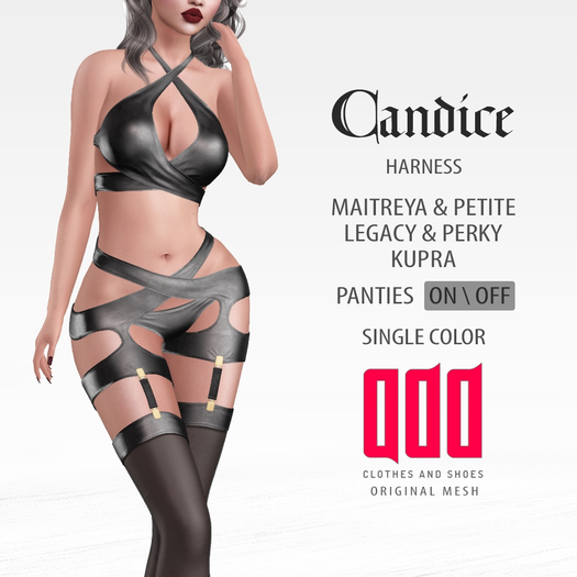 [ADD] Candice Harness - Black01