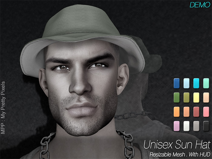 - MPP Mesh - Sun Hat - DEMO
