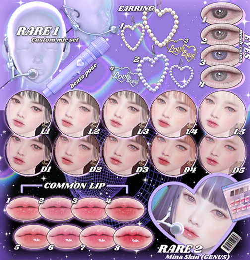 [700] Fancy You gacha  skin04 HUD (deep)(genus)