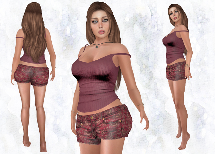 *Heart* - Top & Shorts 4