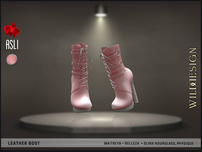 [Wild-Design] ASLI BOOTS PINK
