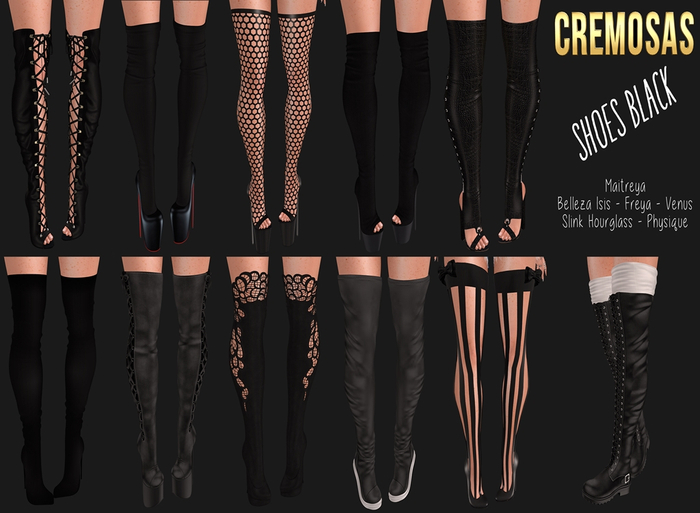Cremosas Store - Special Shoes Black