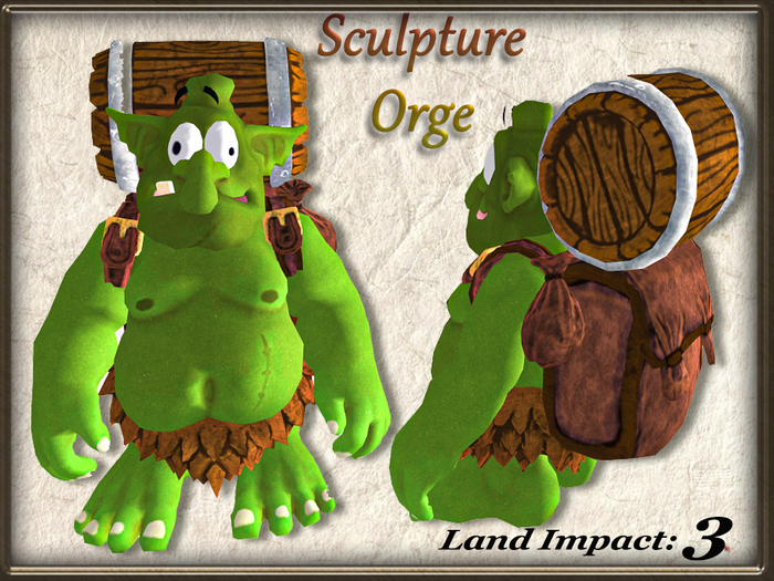Sculpture - Orge (3+ Li ) Full Perm
