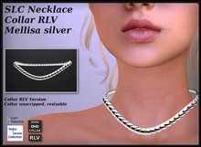 SLC Necklace Collar RLV Mellisa silver (unpacked)