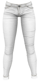 RIOT / Aubrey Jeans - White | Maitreya / Belleza / Slink / Legacy