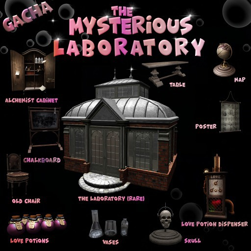 The Mysterious Laboratory-Map
