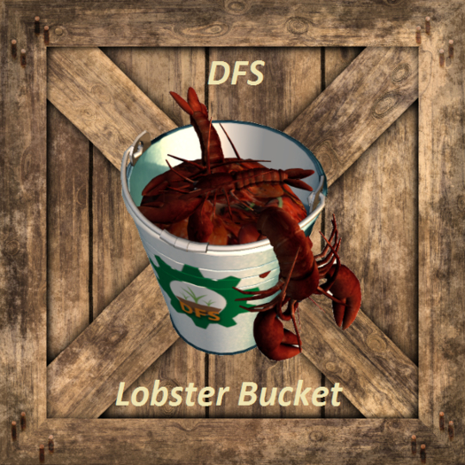 DFS Lobster Bucket textures  FULLPERM