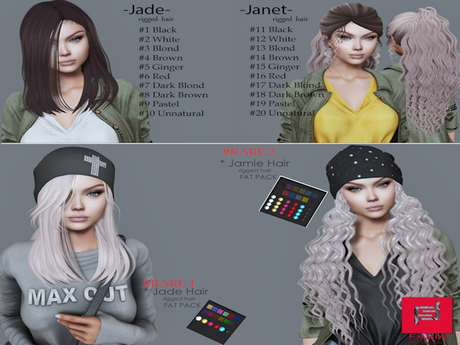 Second Life Marketplace - #5-FABIA- Gacha Ginger