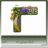 Mesh Landscape-Garden Seasons(Hud) Part #2 (4x4m 8Li)